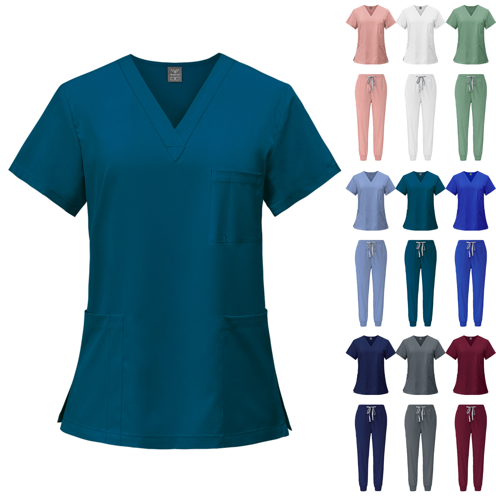 Camiseta de secado rápido para ropa quirúrgica, hospital veterinario y clínico — imagen 1