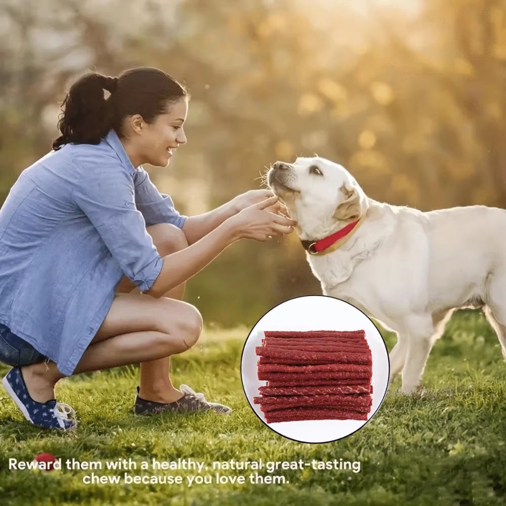 Palito de Res 200g/400g, Ingredientes 100% Naturales, Golosinas Naturales para Perros, Saludable, Fácil de Digerir — imagen 3