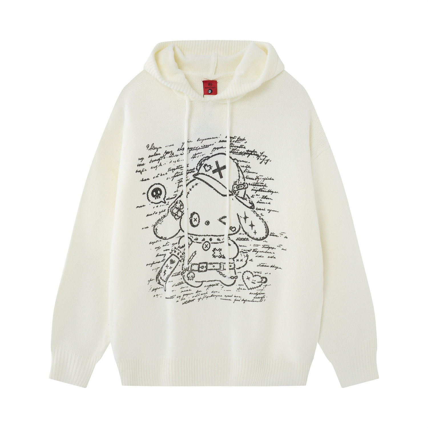Cat hooded sweater — image 1