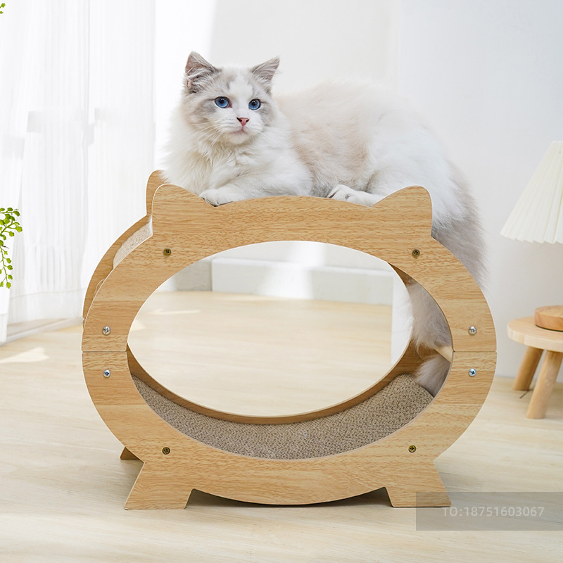 Tablero de rasguño resistente a la fisuración, ayuda auto-suficiente para alivio del gato — imagen 5