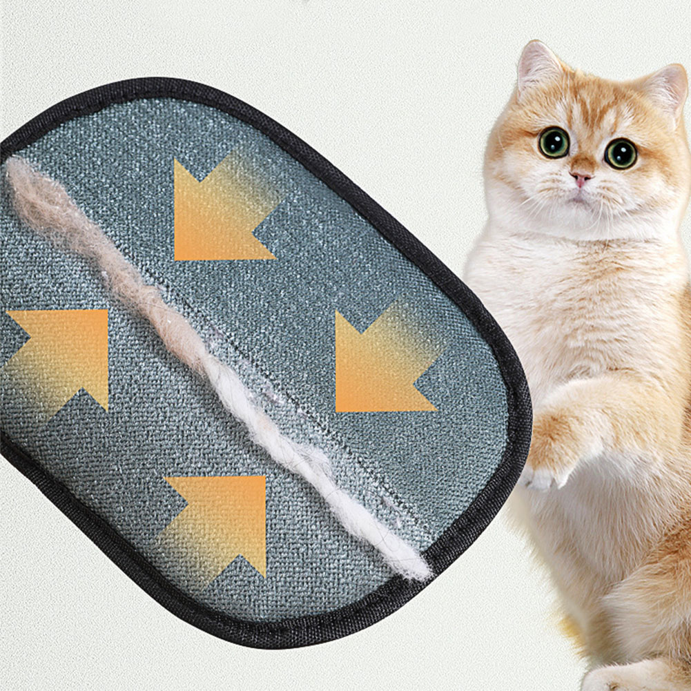 Guantes de Limpieza de Pelo de Mascotas Guantes para Pelos Sueltos Despeinadores para Perros, Gatos y Conejos con Cabello Largo Corto Rizado — imagen 25