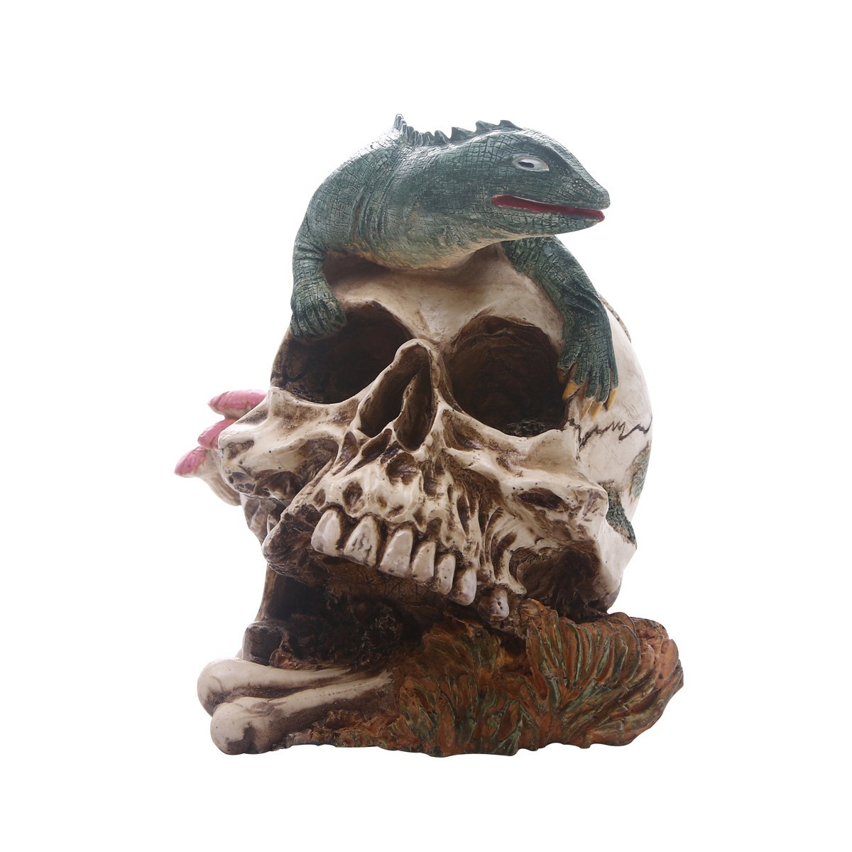 Skeleton Head Resin Skeleton Head Animal Skull Ornament — image 3
