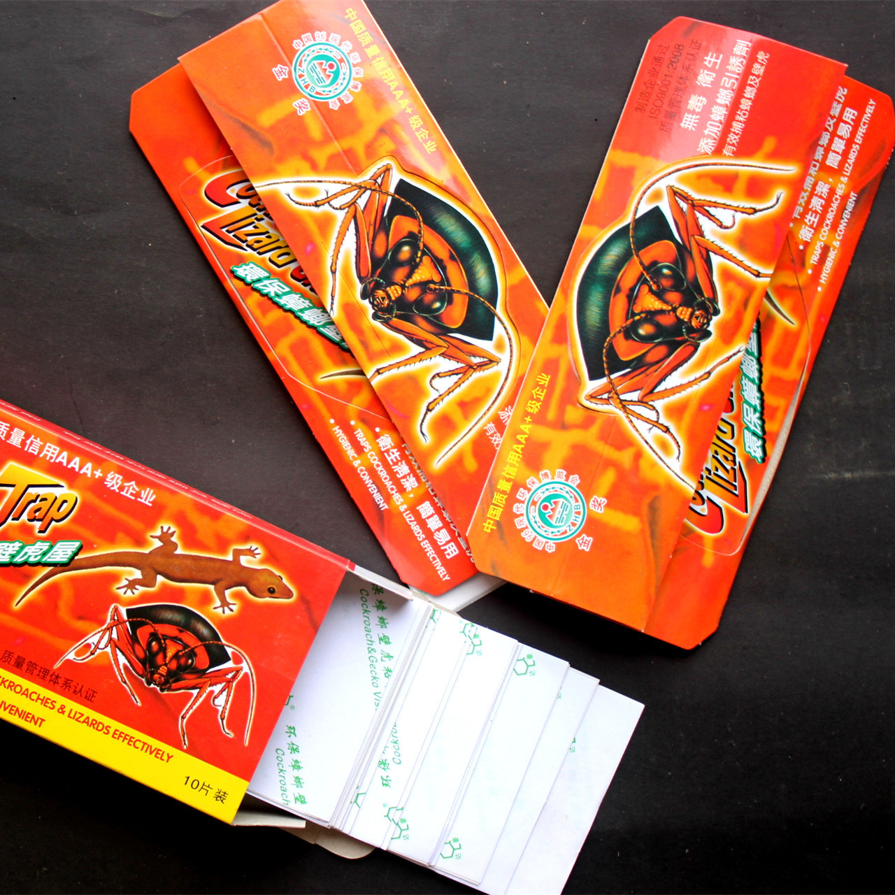 Papel pegajoso gecko para cucarachas — imagen 3