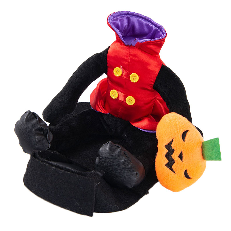Pet clothes are funny take a knife transform into a pet dog Halloween pet — image 6