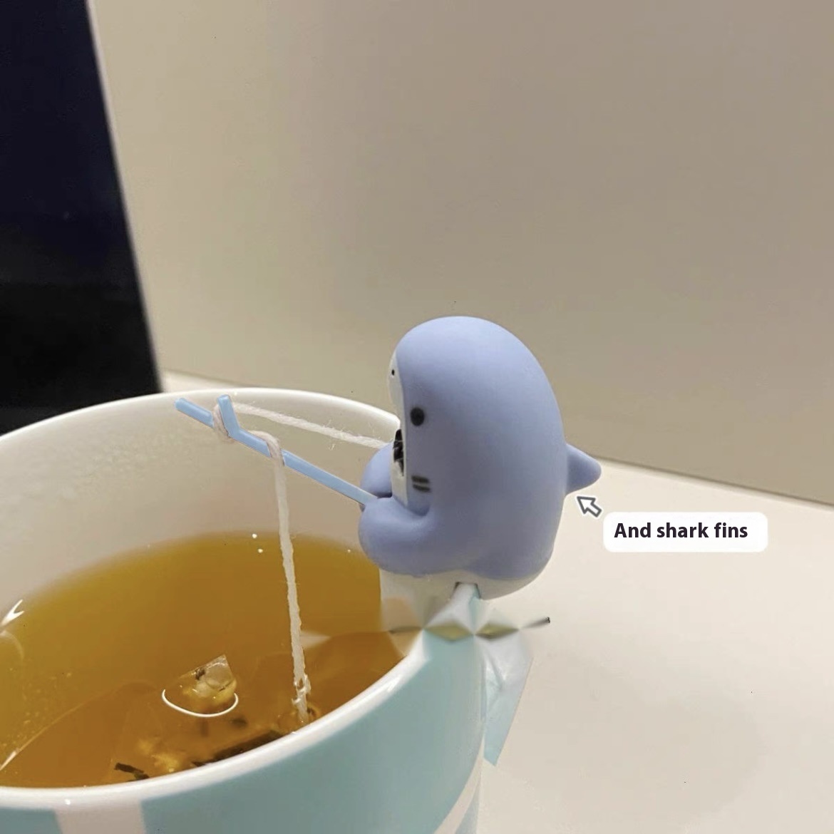 Infusor de Té con Forma de Tiburón para Mascotas, Decoración Multifuncional y Accesorios para Bebidas — imagen 7