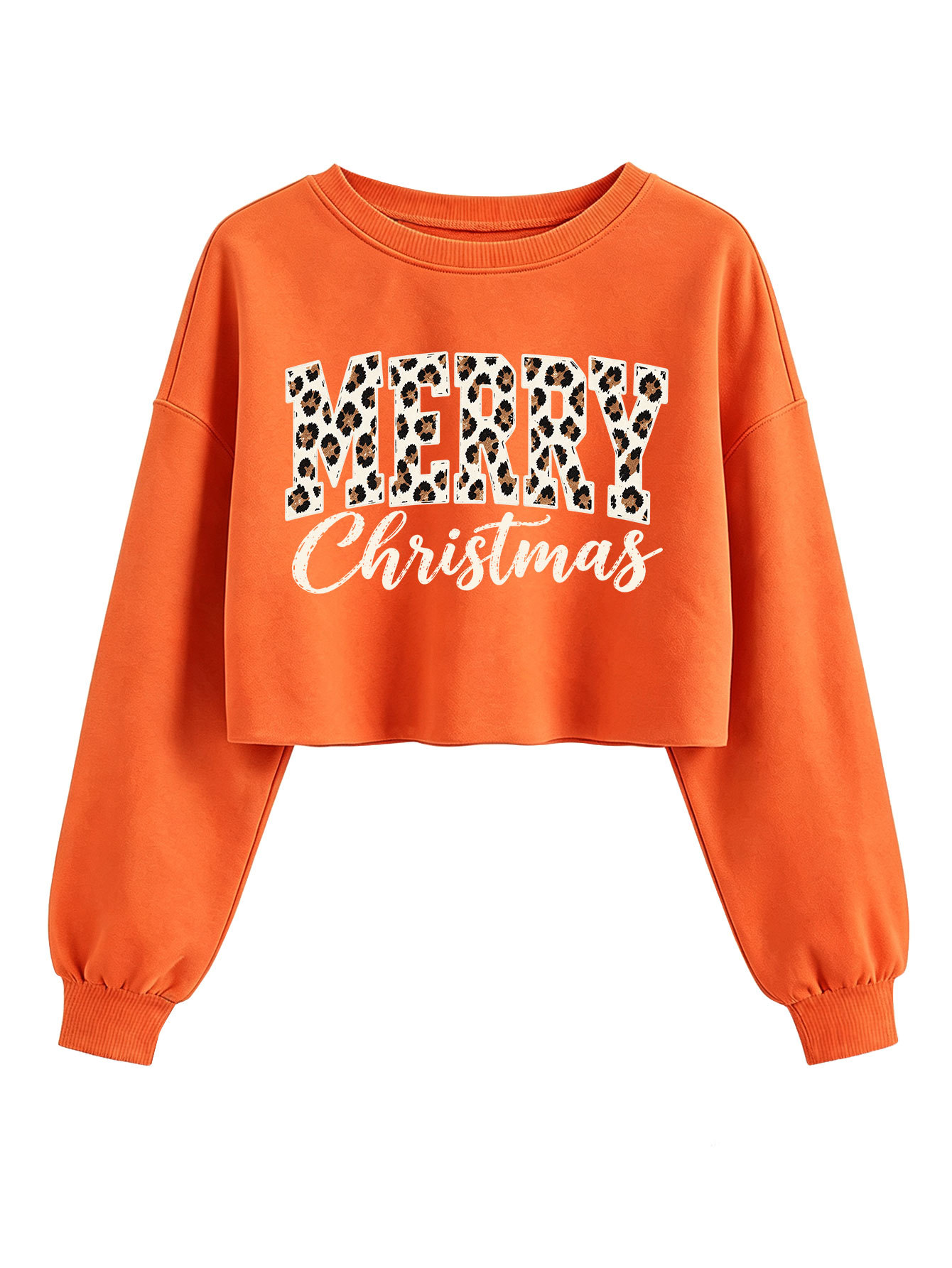 Leopard font long sleeved sweatshirt — image 6