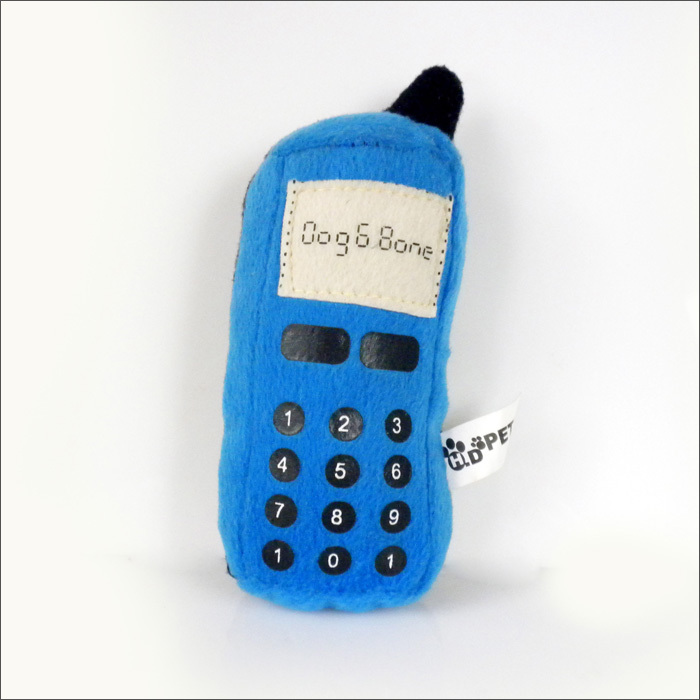 Llanto de Teléfono Sonoro Suave Azul Juguetes Interactivos para Perros Entrenamiento y Juego — imagen 5