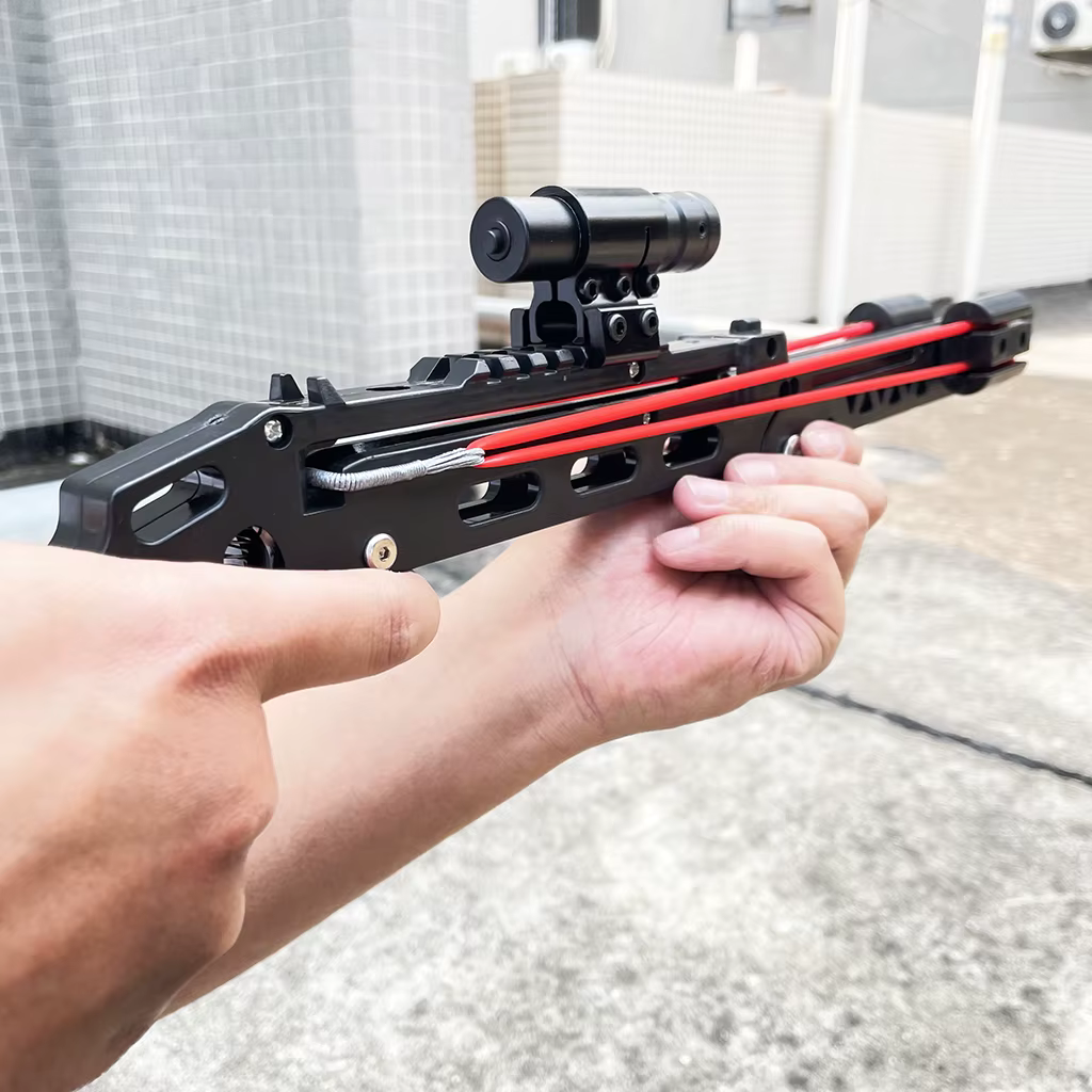 Conjunto de Ballesta Plegable - Precisión Alta para Caza y Arquería con Diseño Plegable Compacto, Ideal para Entrenamiento al Aire Libre e Interior — imagen 2