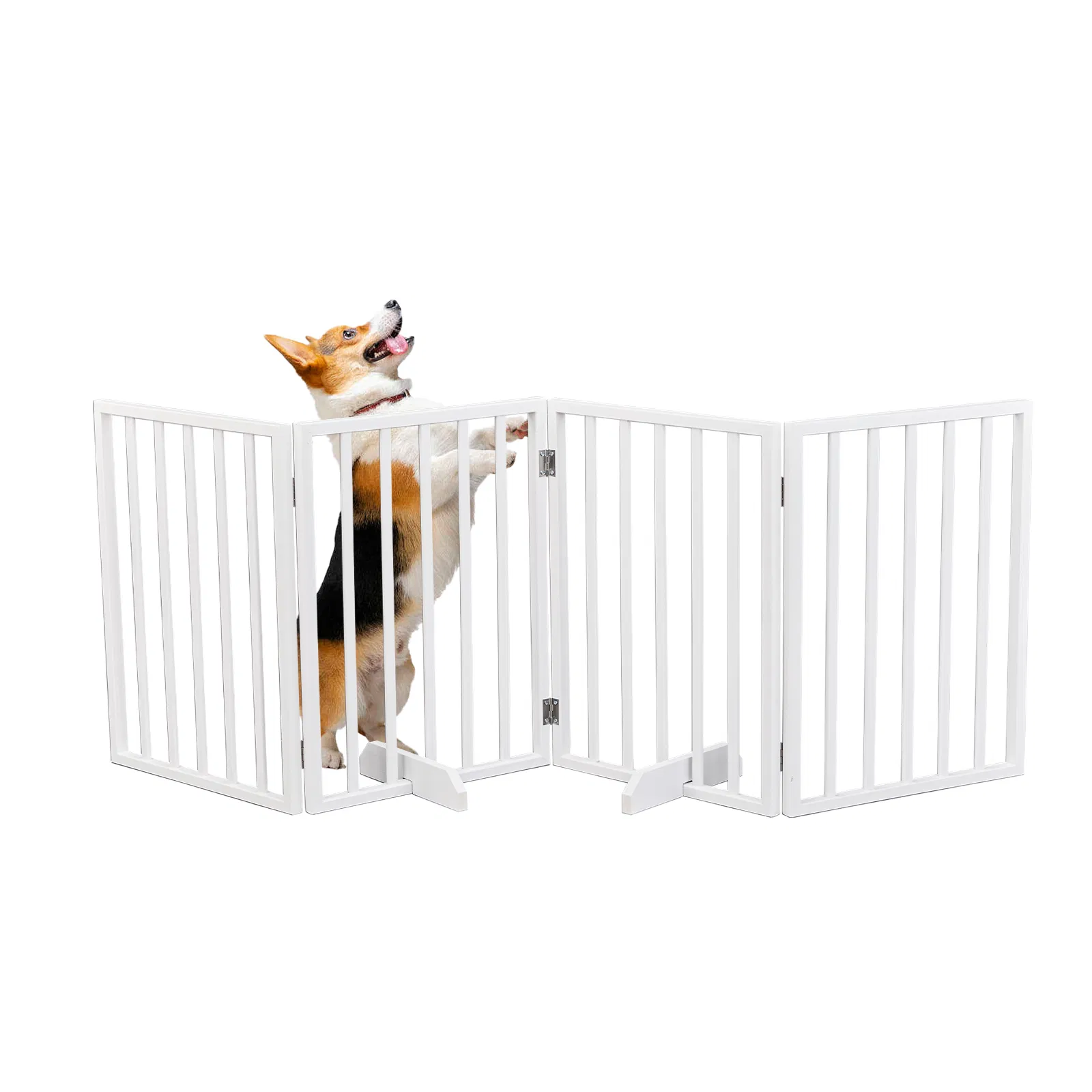 The Wooden Dog Fence White — image 1