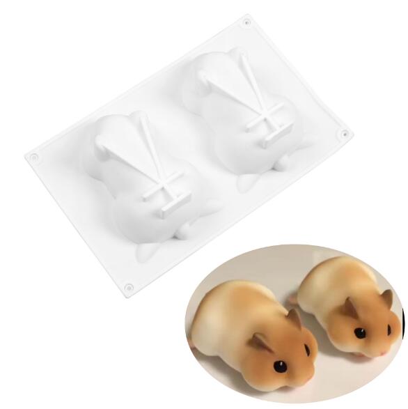 Molde de Hamster de Silicón Diseño Nuevo — imagen 1
