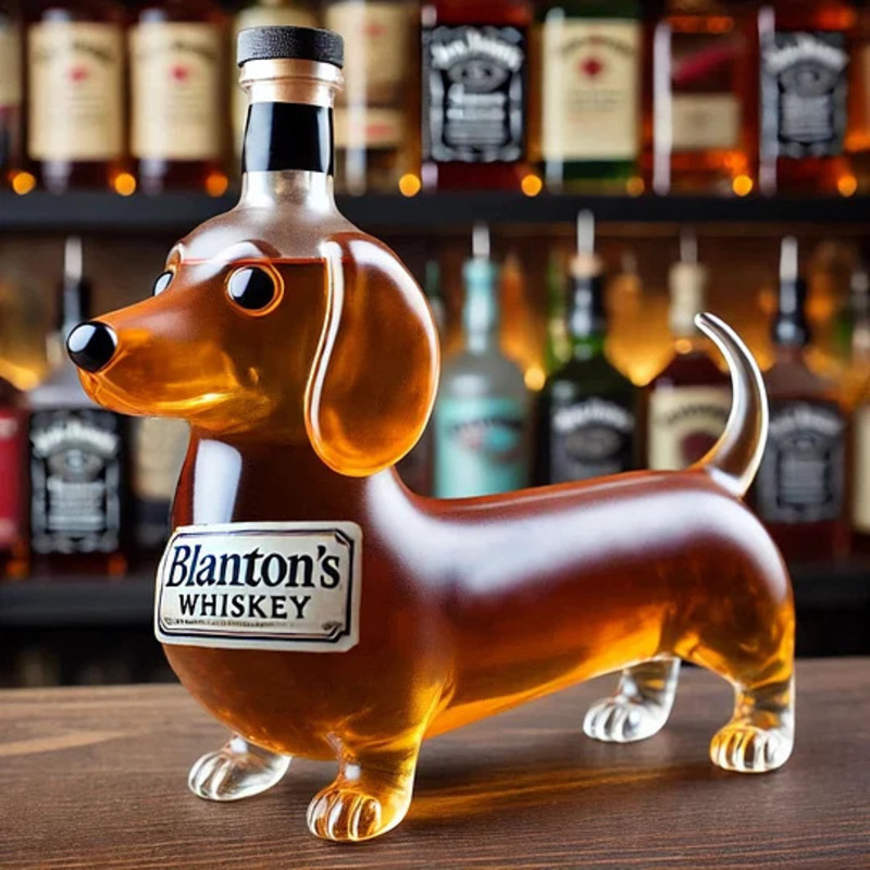 Funny Middle Finger Duck/Turtle/Dog Whisky Glass Decanter – Bar/Office/Home Decor — image 7
