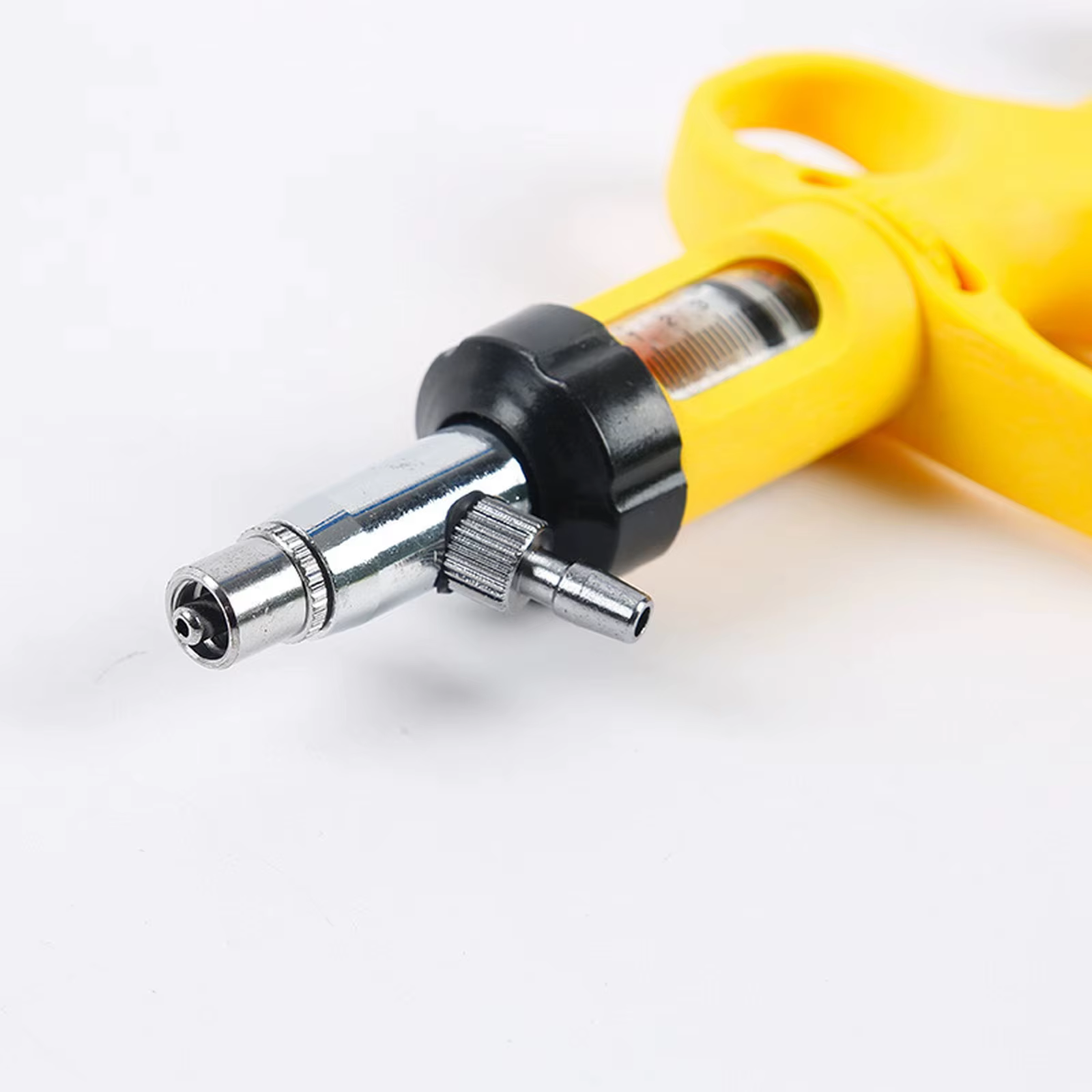 Inyector de Jeringa Continua Veterinaria Automática de 5ml/10ml, Inyección Animal para Ganado, Vacas, Pollos, Cerdos, Ovejas y Aves de Corral — imagen 4