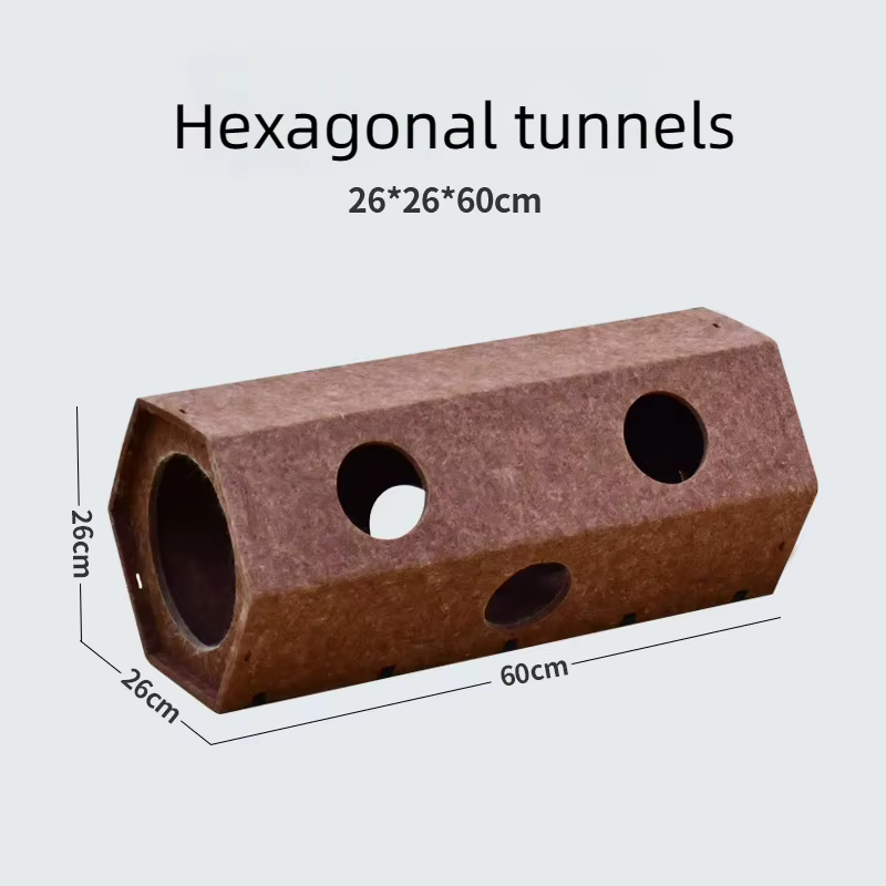 Pet Cat Tunnel Tube Toys Foldable Tunnels for Indoor Cats Kitten Play Tube Suitable for All Four Seasons Wall-Corner Games 고양이 — image 3
