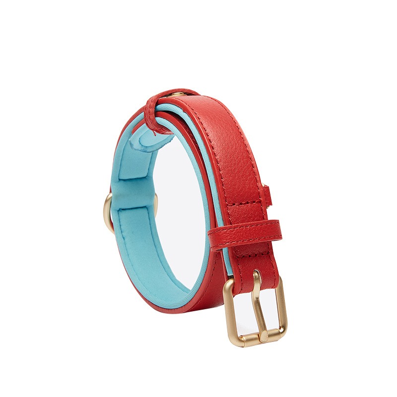 Collar de Cuero Luxe para Perros - Resistente al Desgaste, Ampliable y Moda — imagen 9