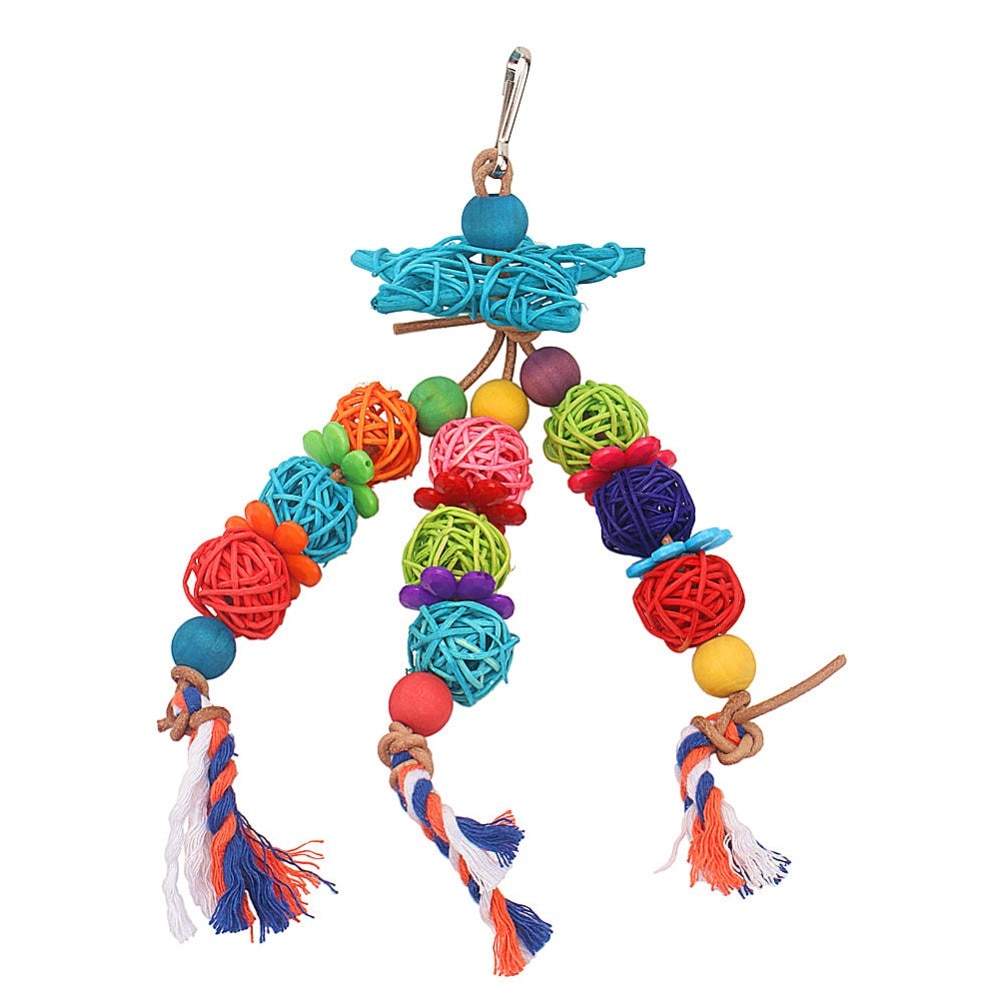 Parrots Toys And Accessories For Bird Stand Supplies Budgie Perch Swing For Parakeet Product Cage Decoration vogel — image 2