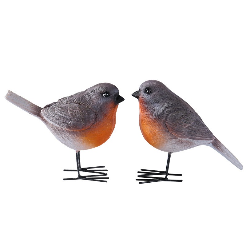 Outdoor simulation bird resin ornaments — image 1