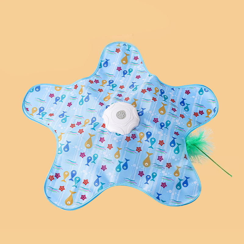 Interactive Hide and Seek Cat Toy with Motion-Activated Mouse, Squeaky Sounds & Surprise Feathers for Kittens — image 2