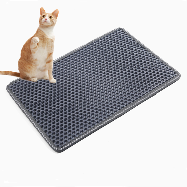 Mats para Cajas de Arena de Gato, Protección contra Gotas y Filtros — imagen 1