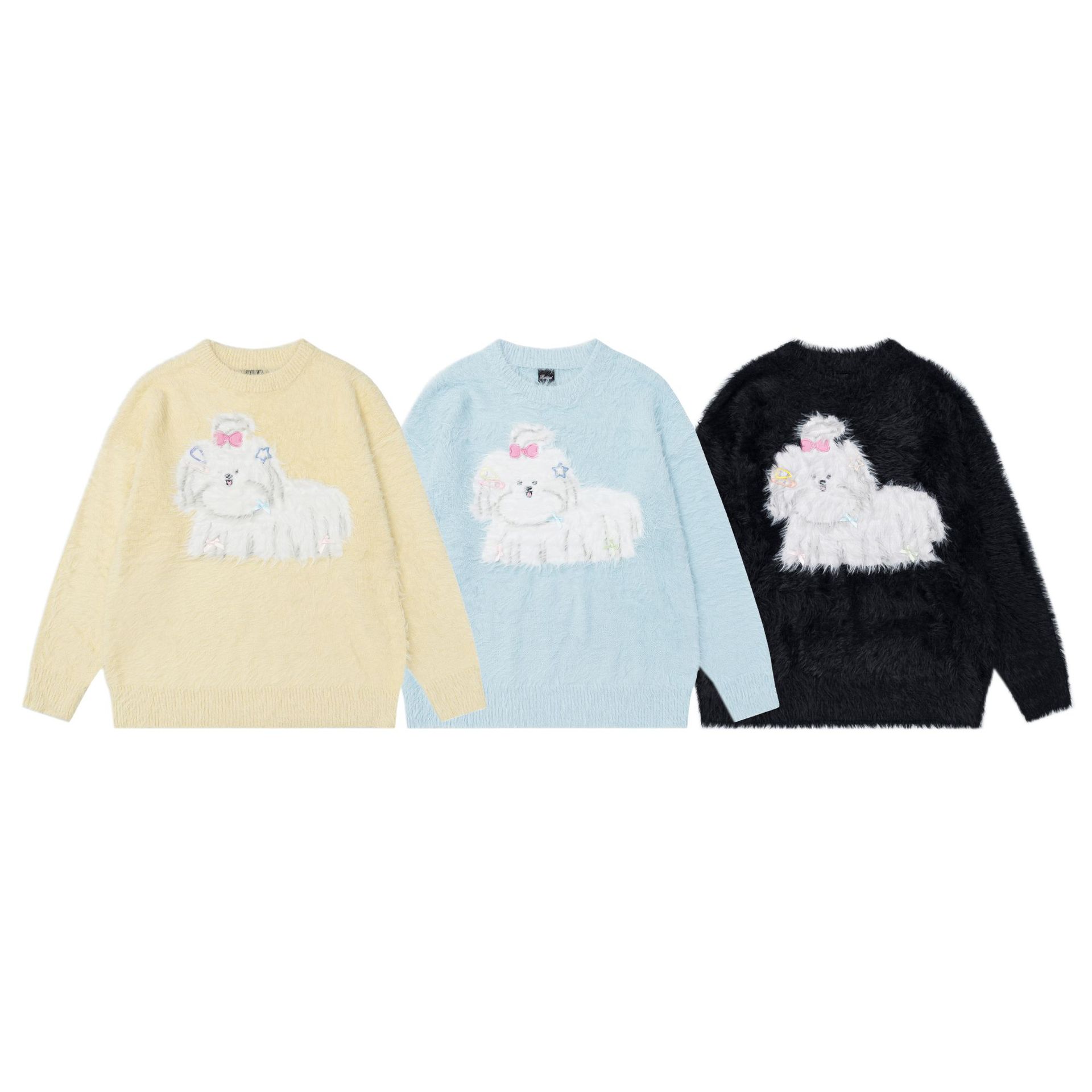 Puppy jacquard sweater — image 6