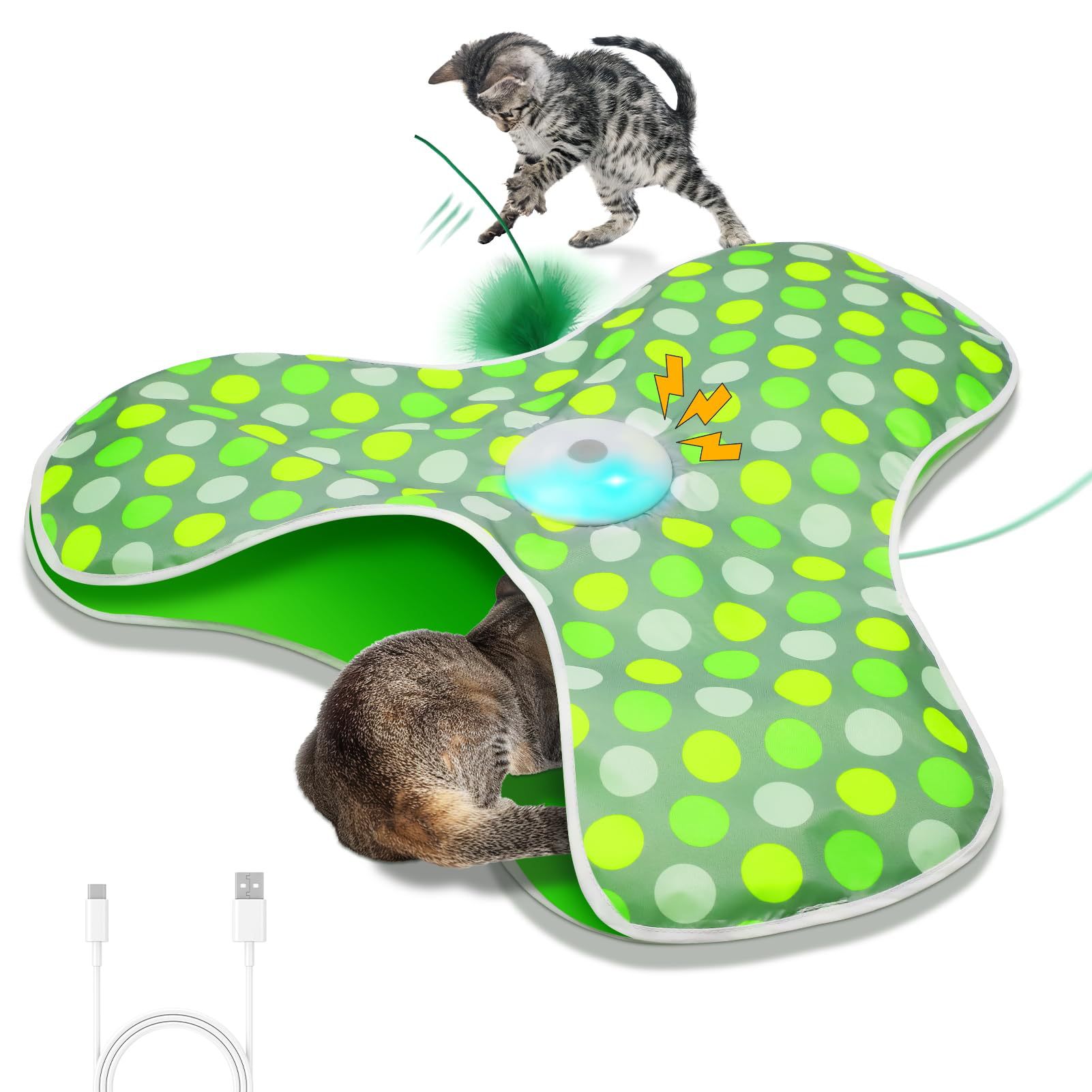 Cat Hide-and-Seek Toy Hunting Cover Self-Entertainment Pet Toy Factory — image 4