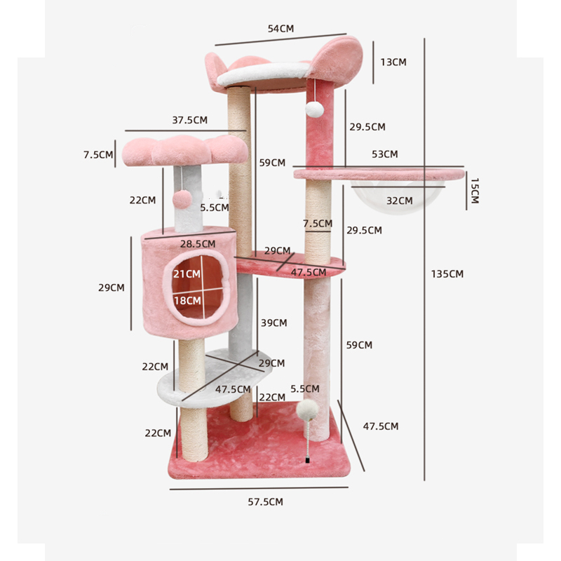 Household Fashion Jumping Platform Cat Toys — image 7