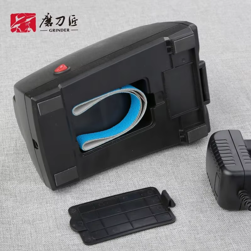 TAIDEA Sanding Belt Electric Knife Sharpener Professional Sharpening Stone Grit 120/320/600/1000# Sharpeners Grindstone Tool — image 4
