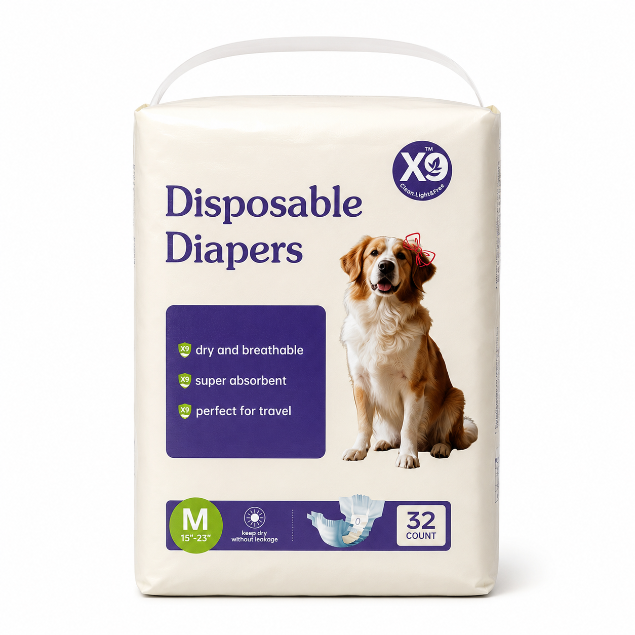 Diapersas para Hembra de Perro Descartables — imagen 5