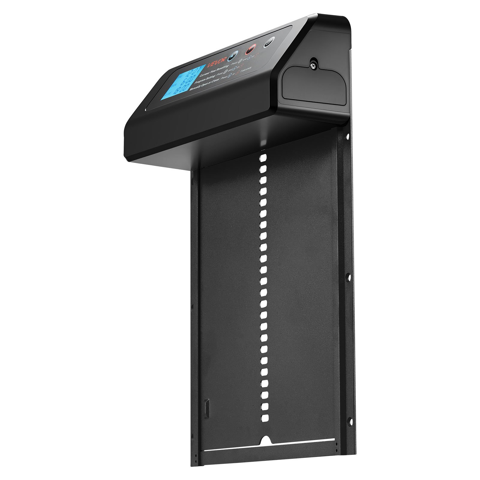 Puerta Automática de Gallinero con Batería, Modo Programado y Manual con Seguridad Anti-Pinchazo, Aliaga Durable en Aluminio, Opener de Corral para Pollos con Sellado Impermeable, Negro — imagen 1