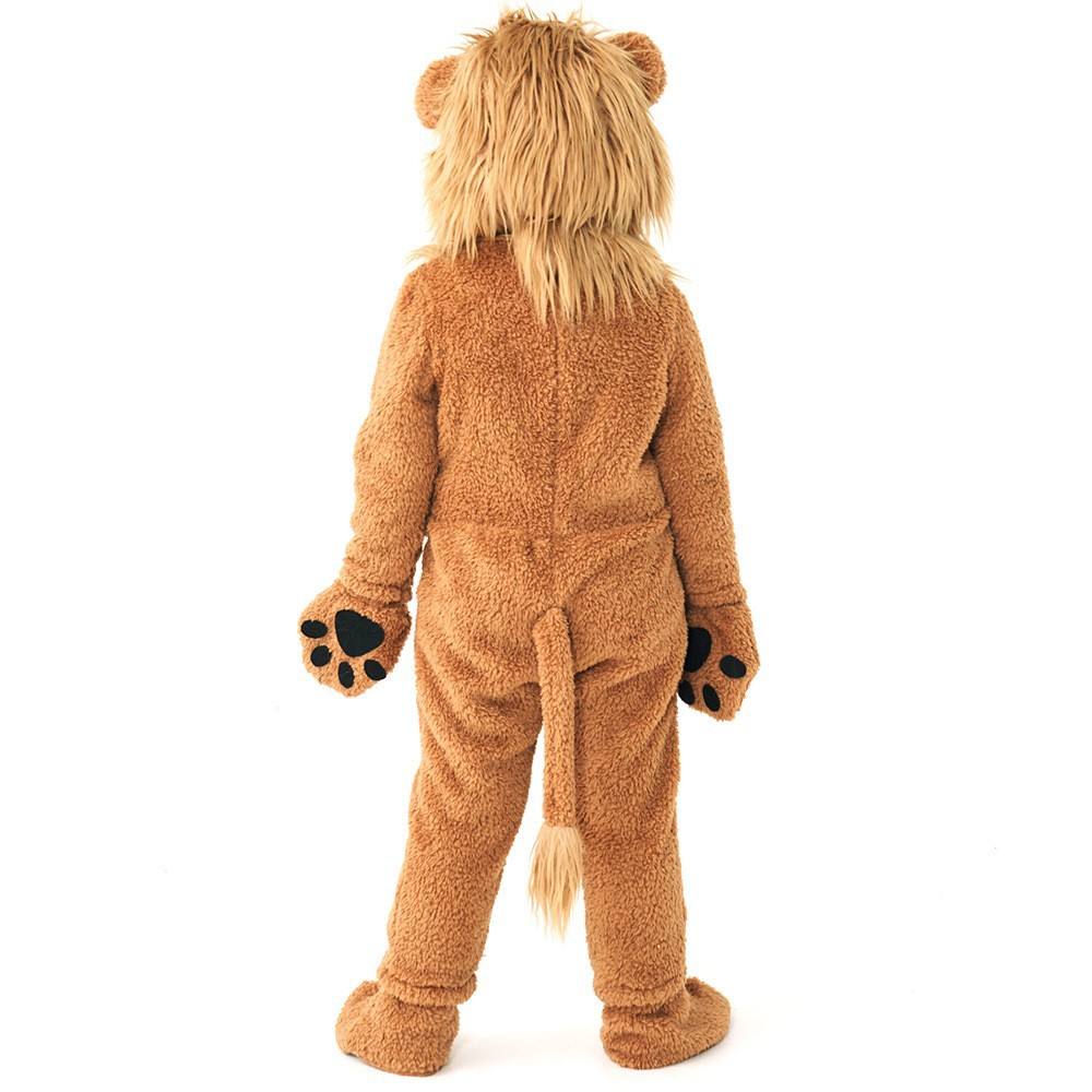 Disfraz de León Cómico para Niños: Ropa de Teatro o Baile con Pelo Fluffy y Cola — imagen 5