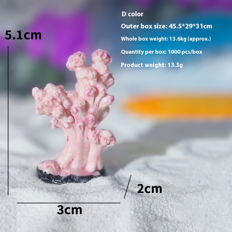 Decoración de Acuario Mini Coral para Tanques Pequeños DIY — imagen 24
