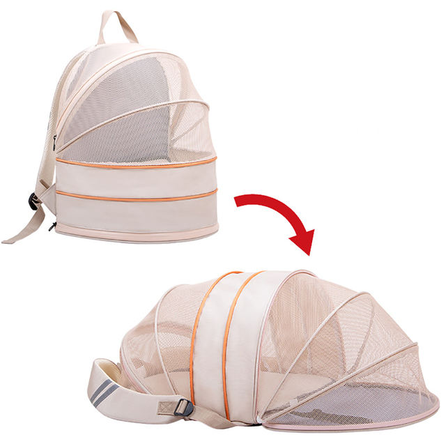Cat Bag Expandable Out Portable School Bag Cat Cage Shoulder Backpack Pet Bag Summer Breathable Cat Out Backpack — image 10