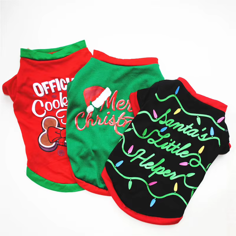 Ropa de Navidad para Perros de Algodón Vestimenta para Mascotas — imagen 5