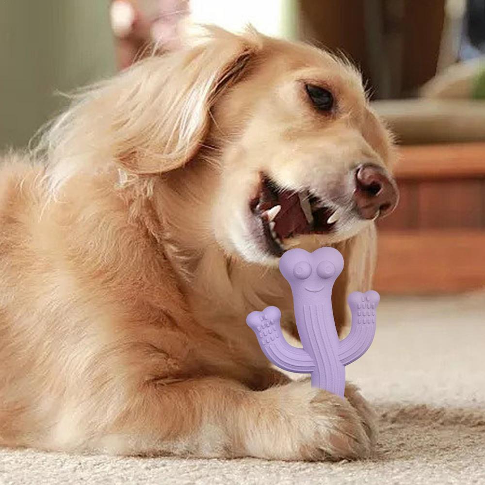 Juguetes de masticación para perros de cactus Ultra duraderos juguetes interactivos para perros resistentes a la destrucción Juguetes para perros contra la aburrición — imagen 11