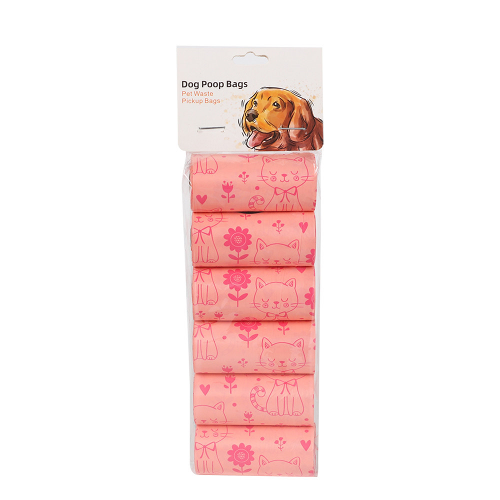 Biodegradable pet garbage bag dog fecal collection bag lemon fragrance fecal collection bag — image 7