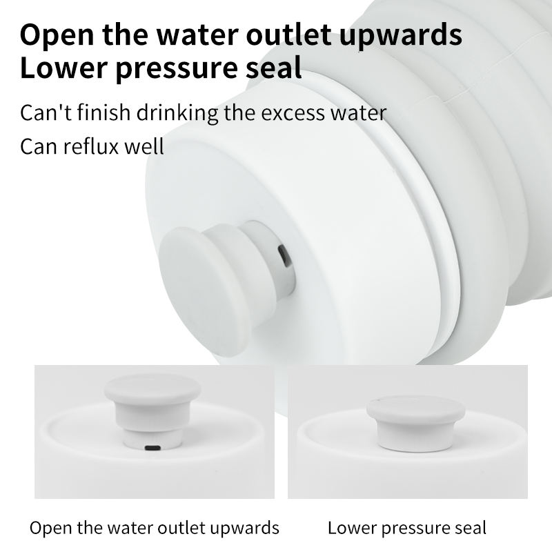 Silicone 550ml Pet Accessories Dog Mugs Products Foldable Dog Travel Water Dispenser Dog Water Bottle — image 6