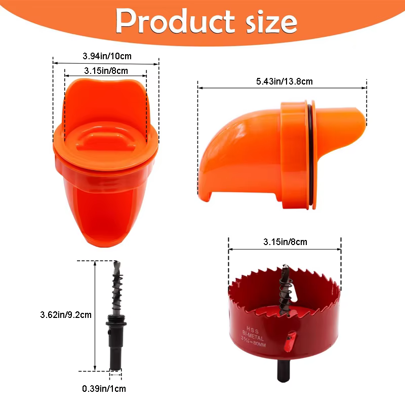 Alimentador Automático de Pollo con Gravedad, Kit DIY Impermeable para Reducir Pérdidas de Alimento — imagen 3