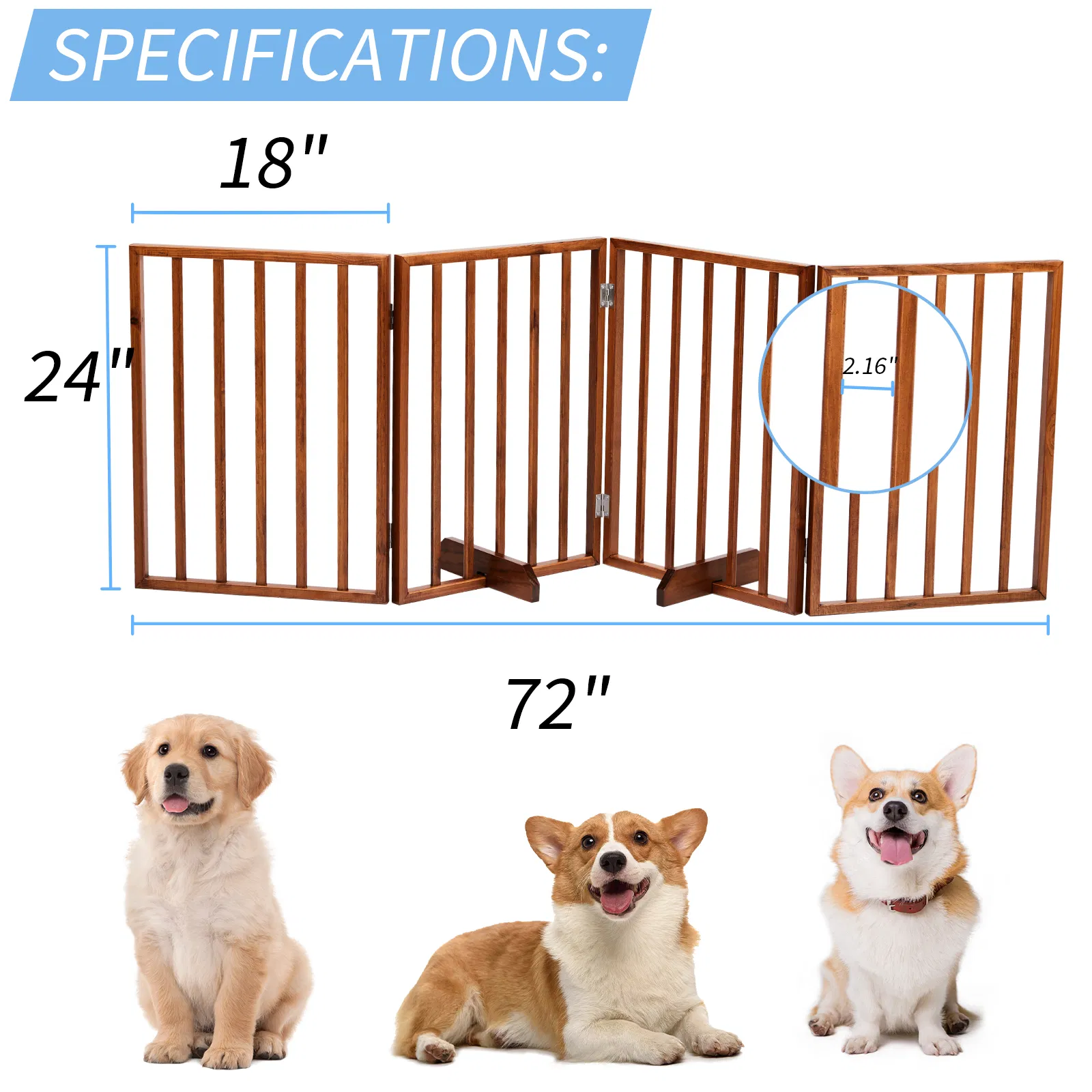 The Wooden Dog Fence Brown — image 4
