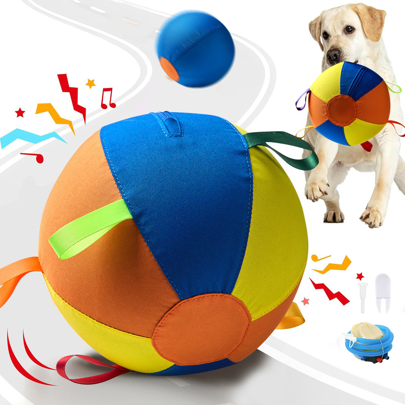 Pelota de Juguete Indestructible para Perros, Juguetes Flotantes Portátiles para Cazar y Jugar al Fútbol en Agua — imagen 1