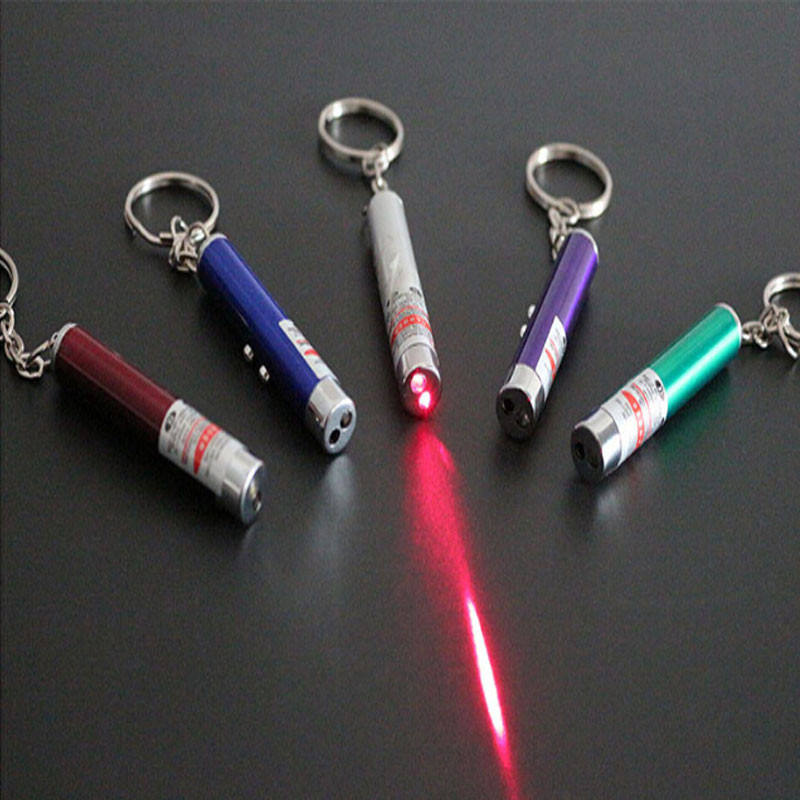 Mini Aluminum Alloy Laser Cat Wand White LED Lighting Infrared Small Flashlight Pet Products Laser Pen — image 4