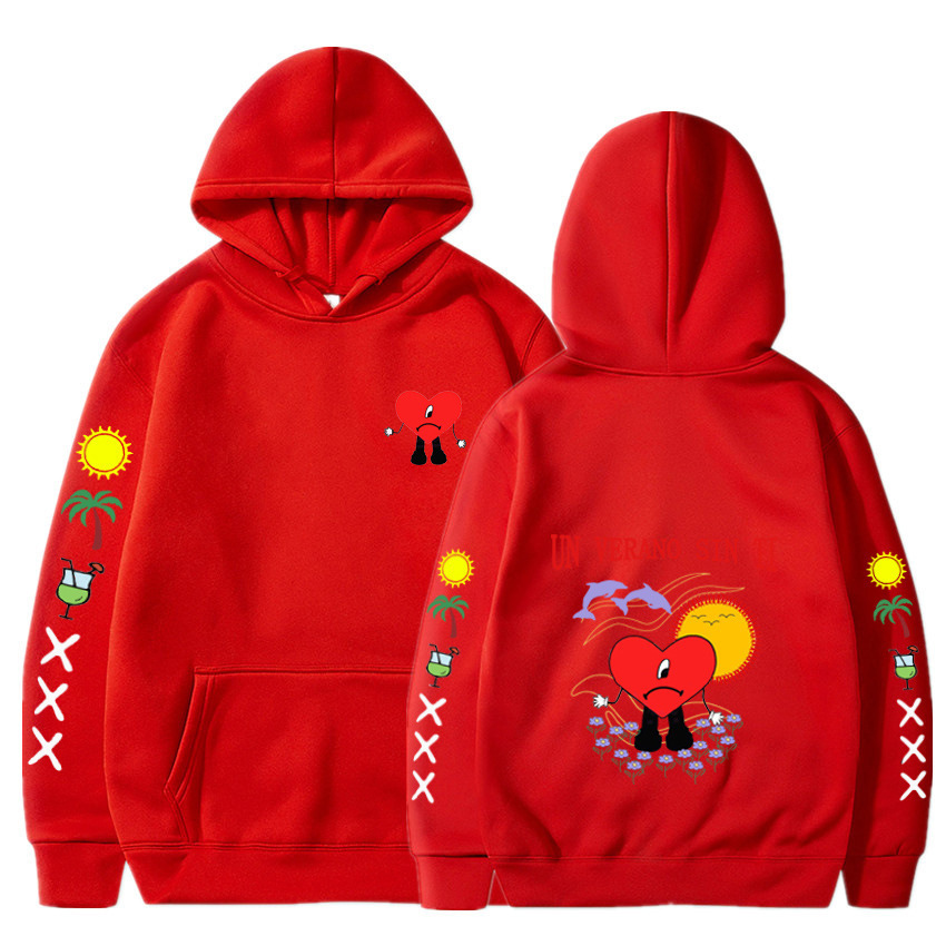 Bad Bunny Un Verano Sin Ti Album Graphic Hooded Unisex Sweatshirt — image 7