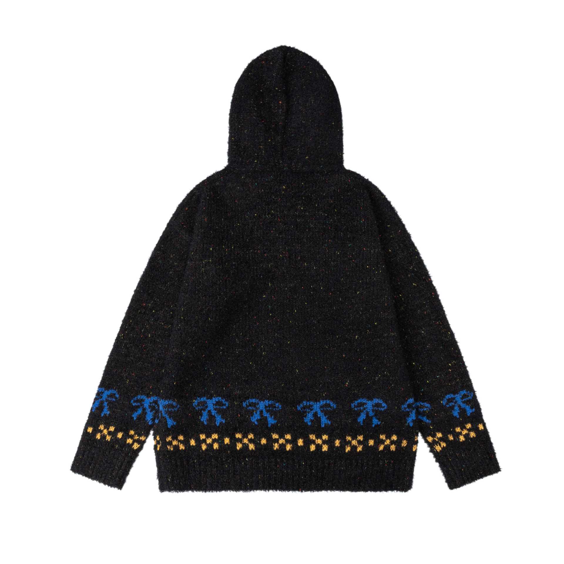 Knot embroidered cat sweater — image 5