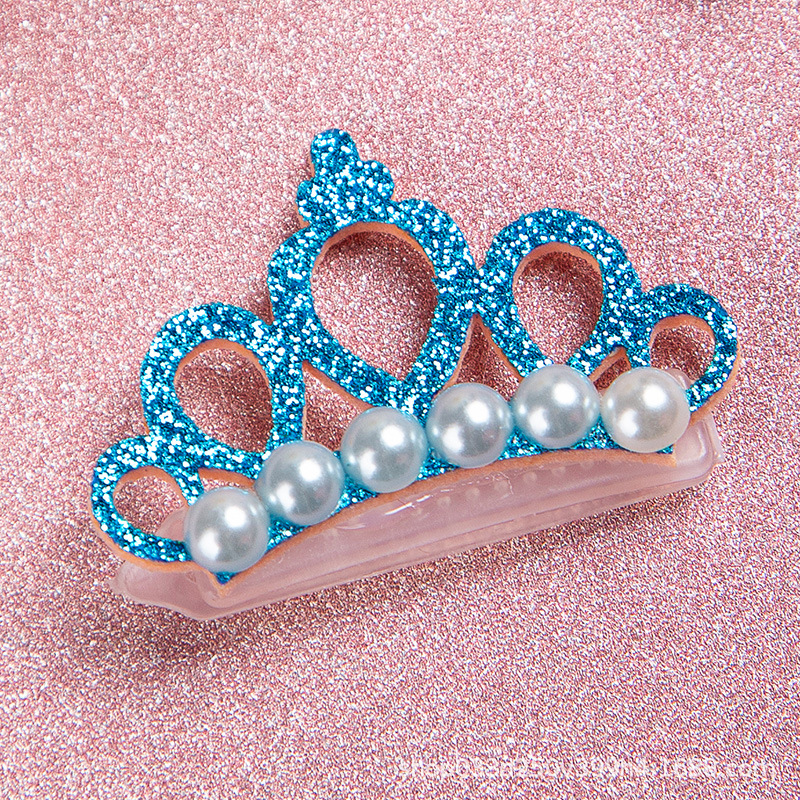 New Pet Products Cat Frog Clip Crown Pearl Head Teddy Pet Head Flower Hair Clip Pet Products Headwear — image 10