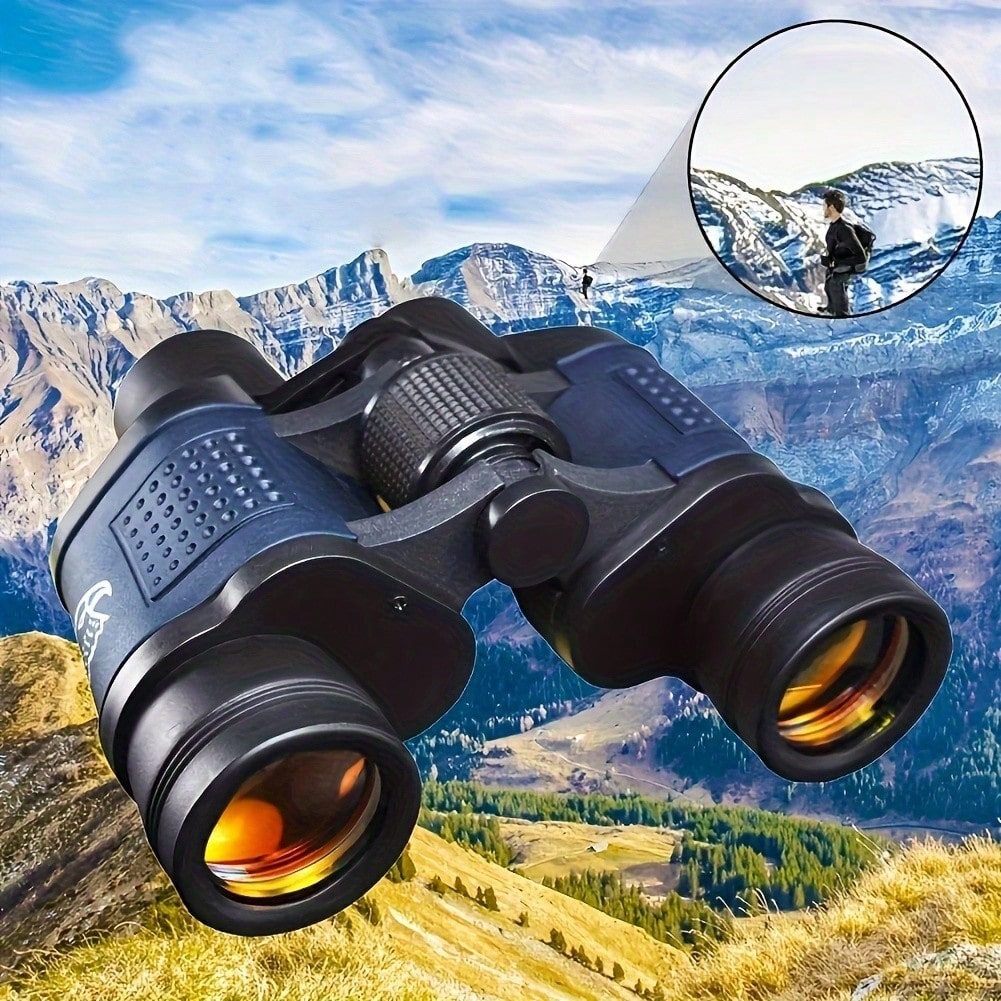 Binoculares 60x60 con Visión Nocturna, Telescopio de Alta Potencia, Coordinado — imagen 8