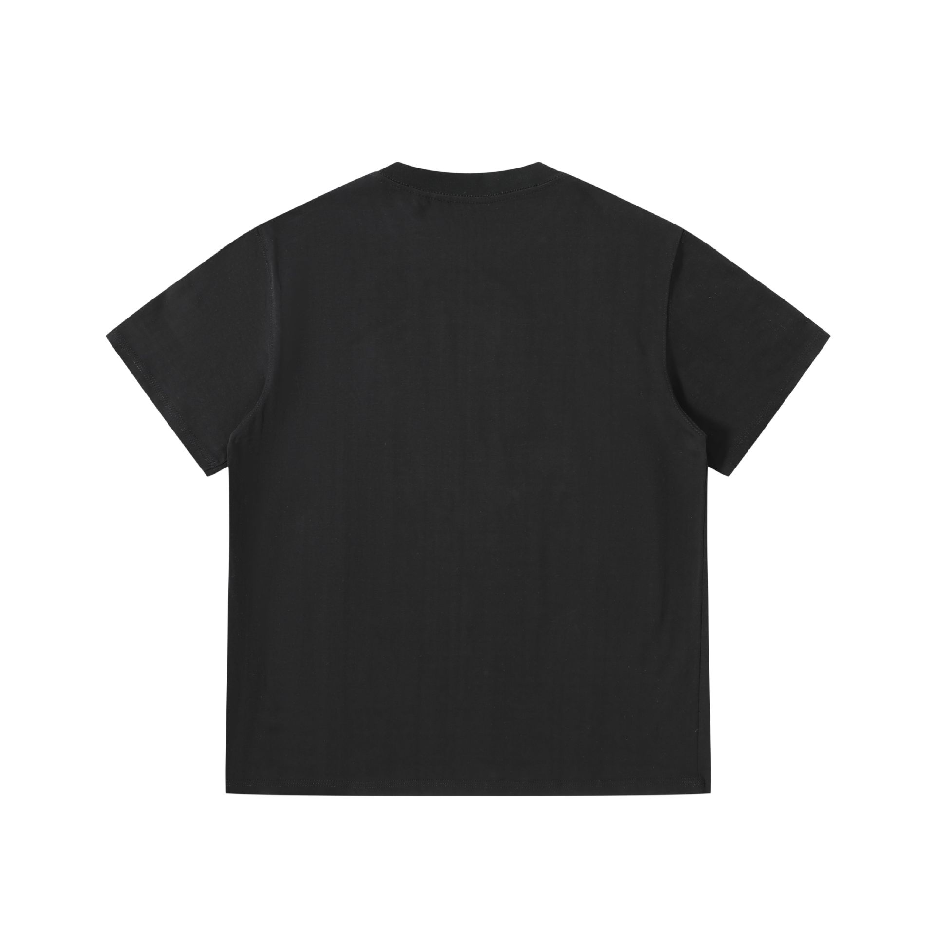 Trendy Duck Print Round Neck Loose Unisex Short Sleeve T-Shirt — image 3