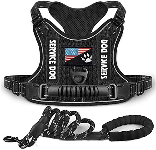 New Fashion Explosion-Proof Shock Absorption Comfortable Night Vision Reflective Pet Chest Strap Undershirt Traction Chest Strap Leash — image 9