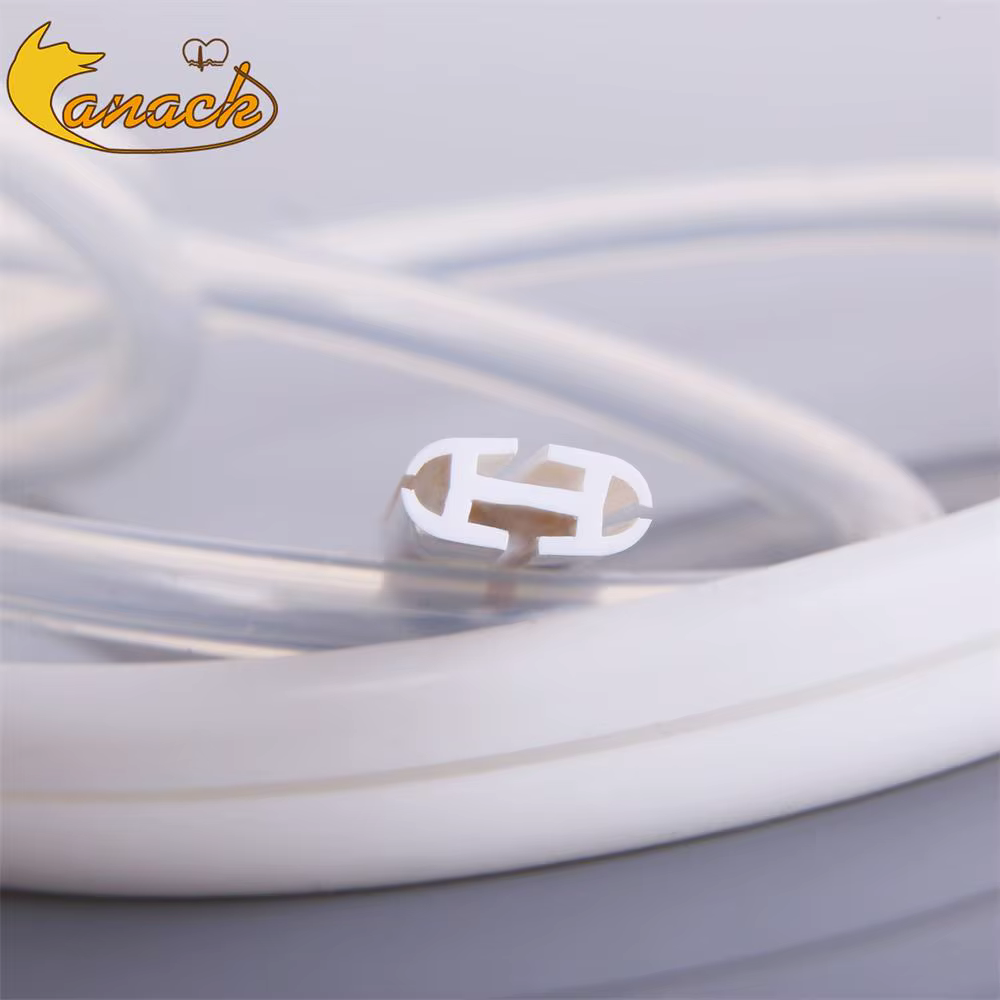 Pet Flat Fluted Drain Tube Medical Silicone 7/10mm With Trocar For Dogs Cats Post-Op Drainage Veterinary Equipment Vet Clinic — image 1
