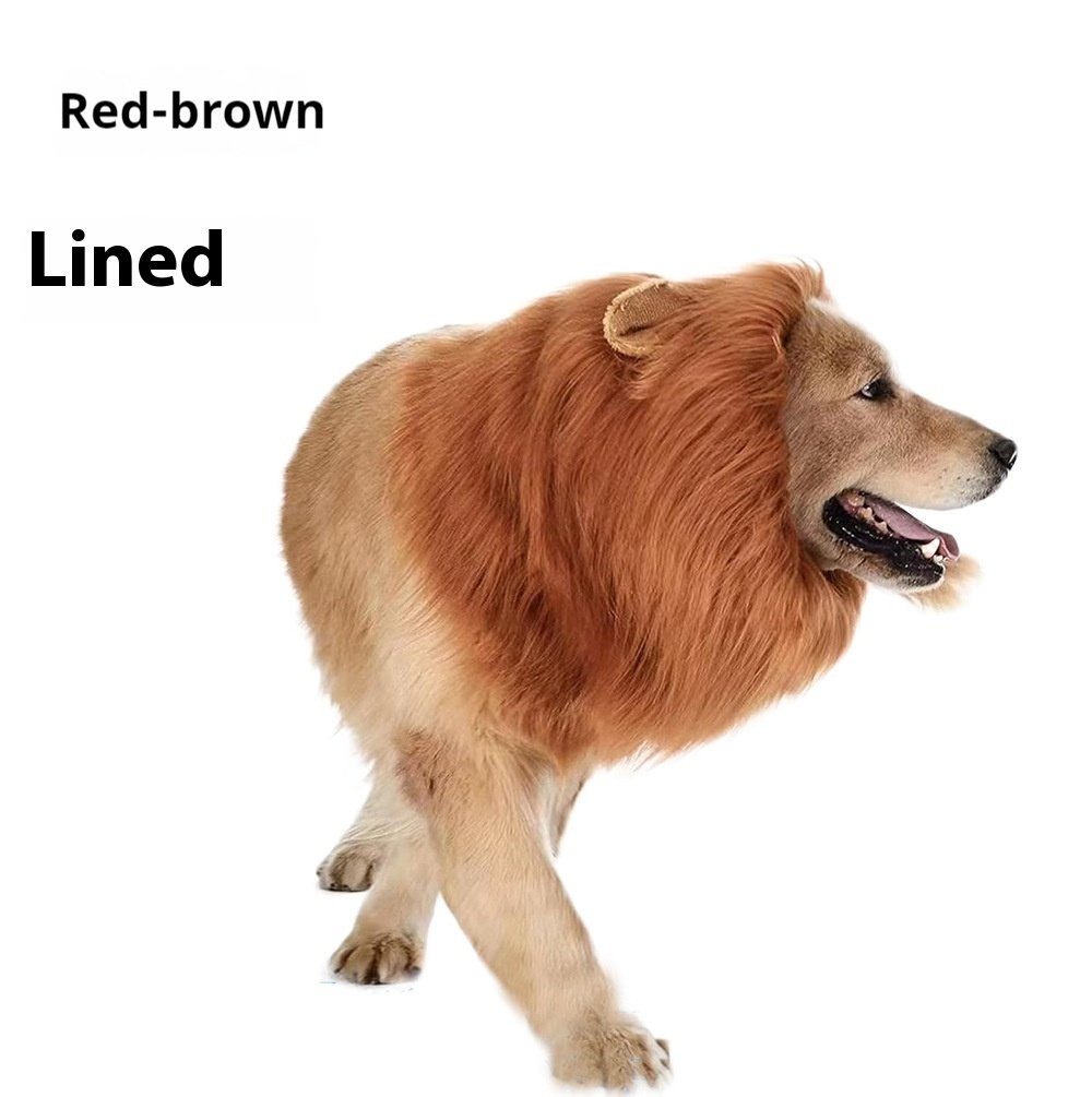 King Of The Jungle Pet Funny Lion Head Cover — image 7