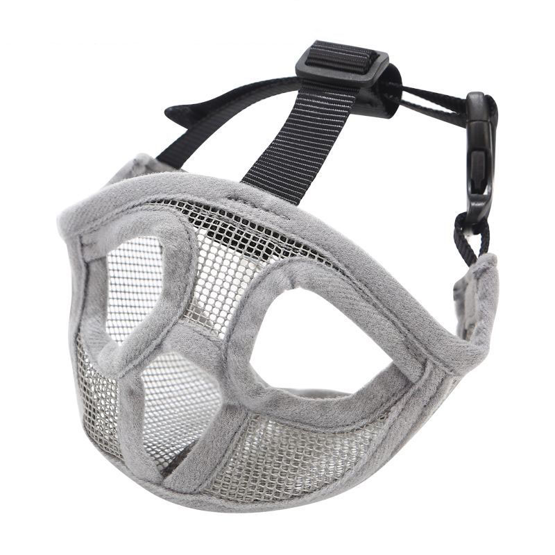 Hoopet Pet Small Dog French Bulldog Muzzle Dog Mouse Basket Breathable Muzzle For Dogs Leash Harness Supplies — image 3
