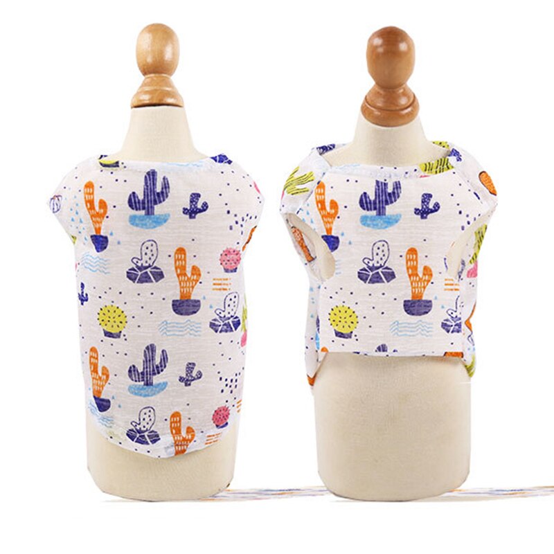 Ropa de Perro Pequeño Económica - Vestidos Respirables y Cutenos para Pomeranian, Chihuahua - Camiseta de Verano 2019 — imagen 2