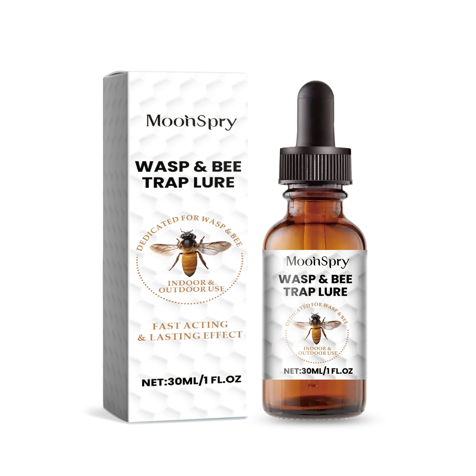 Moonspry Bee attractant, bee attractant essence for field horticultural bees — image 1